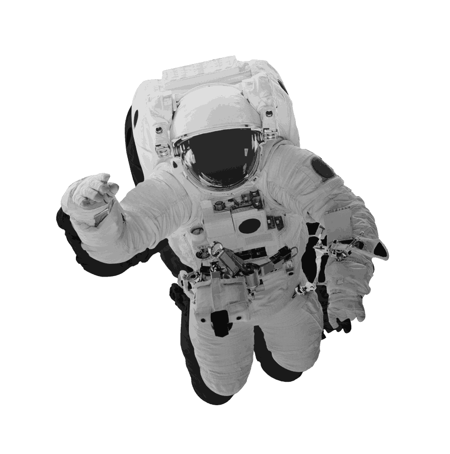 Космонавт в скафандре